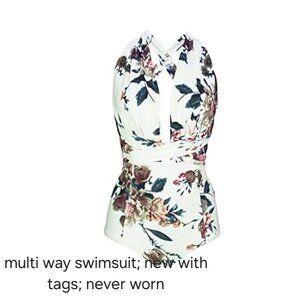 Multi way swimsuit suit